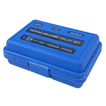 GT12 JIS Collets 9pcs Tapping Collets Chuck GT12 Tapping Adapters for M16R Tapping Machine M3 M4 M5 M6 M8 M10 M12 M14 M16