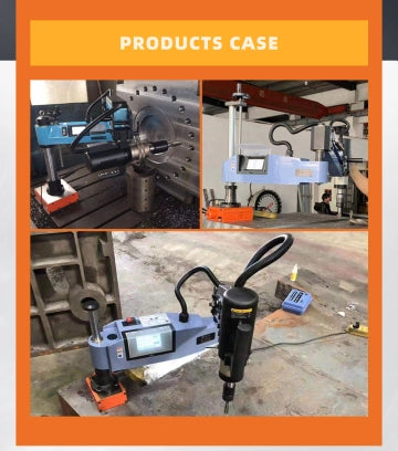 Magnetic Base for Tapping Machine Clamping Force 1000Kg Mobile Base Magnet for M24HR/M30R/M36R Electric Tapping Machine