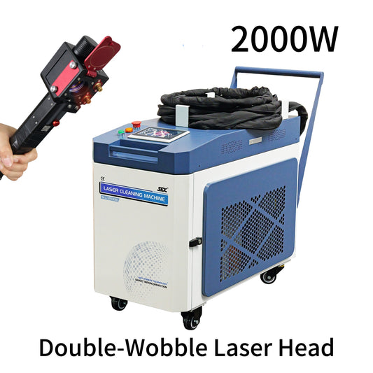 SFX 2000W/3000W Integrated Fiber Laser Cleaning Machine Laser Rust Oil Paint Remover