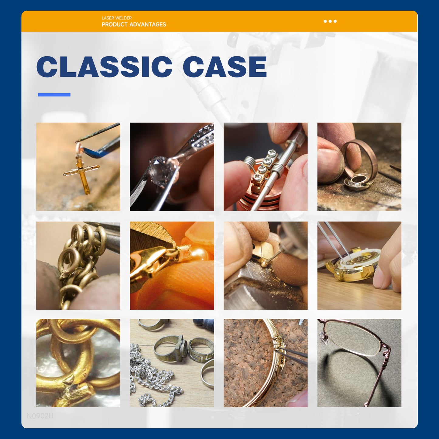 Soldadora por puntos para joyería de 200 W con función CCD Máquina de soldadura para joyería de oro y plata