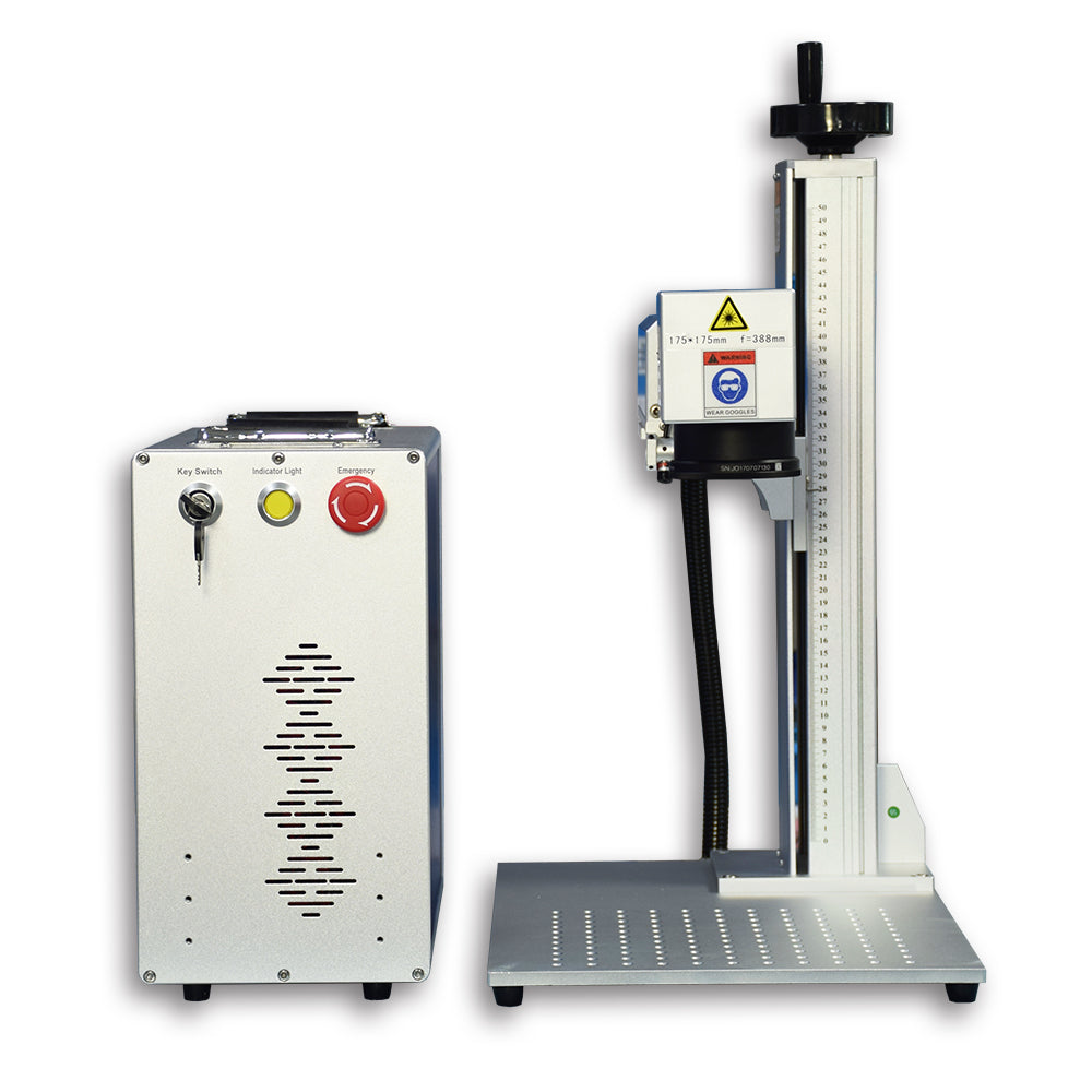 SFX JPT MOPA Fiber Laser Engraver 60W 100W 200W Laser Marking Machine EZCAD2.0 with Rotary for Metal Marking