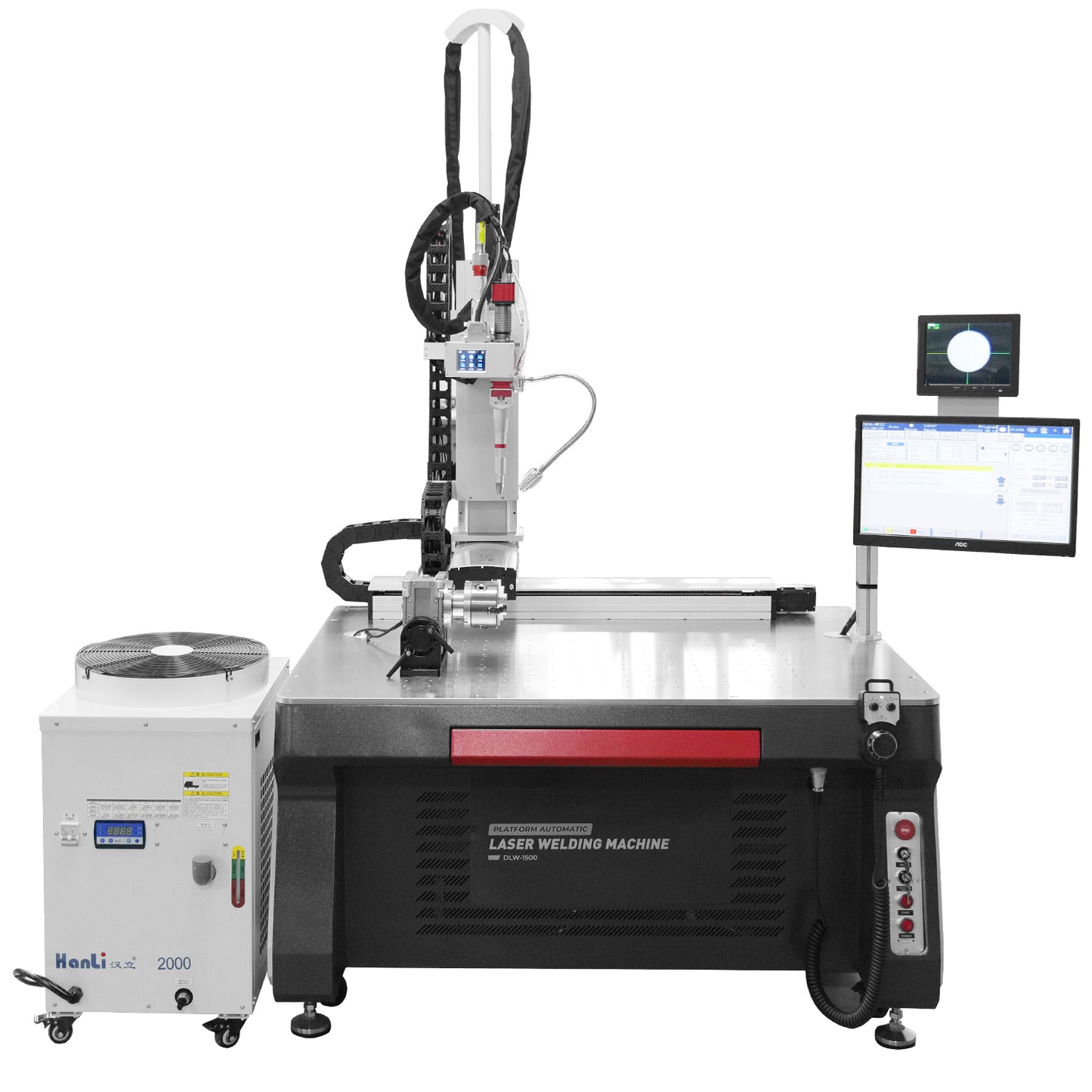 5 Axis Linkage Platform Automatic Laser Welding Machine Fiber Laser Welder 1500/2000/3000W