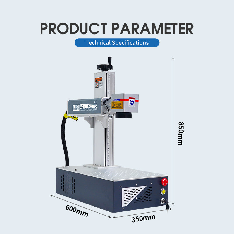 Desktop Fiber Laser Marking Machine Fiber Laser Engraver SFX20/30/50GS Handheld Laser Marking Machine JPT RED Dot Pointer