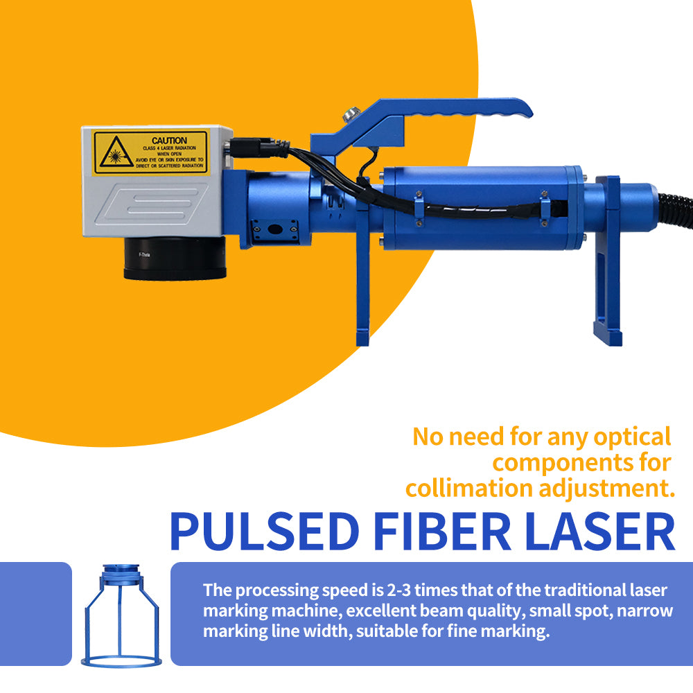 50W SFX Laser Handheld Laser Marking Machine Laser Engraving Engraver Machine for Metal