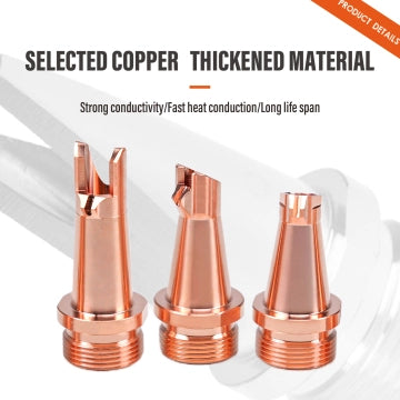 9Pcs Laser Welding Nozzles Welding Kit for SFX Air Cooled Laser Welding Machine