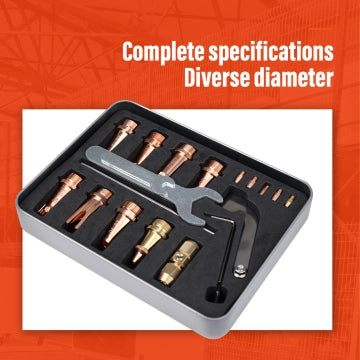 9Pcs Laser Welding Nozzles Welding Kit for SFX Air Cooled Laser Welding Machine