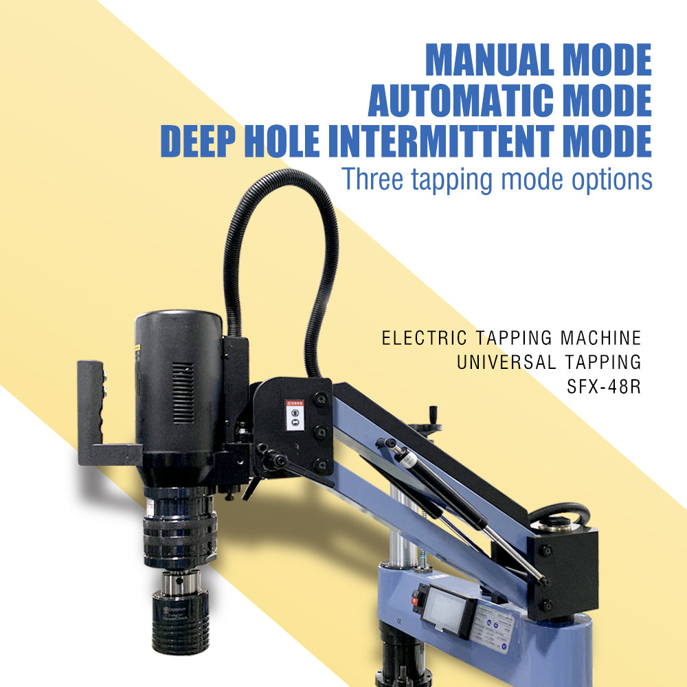 110V/220V M12-M48 SFX-M48R Electrical Tapper Machine Universal Tapping Machine