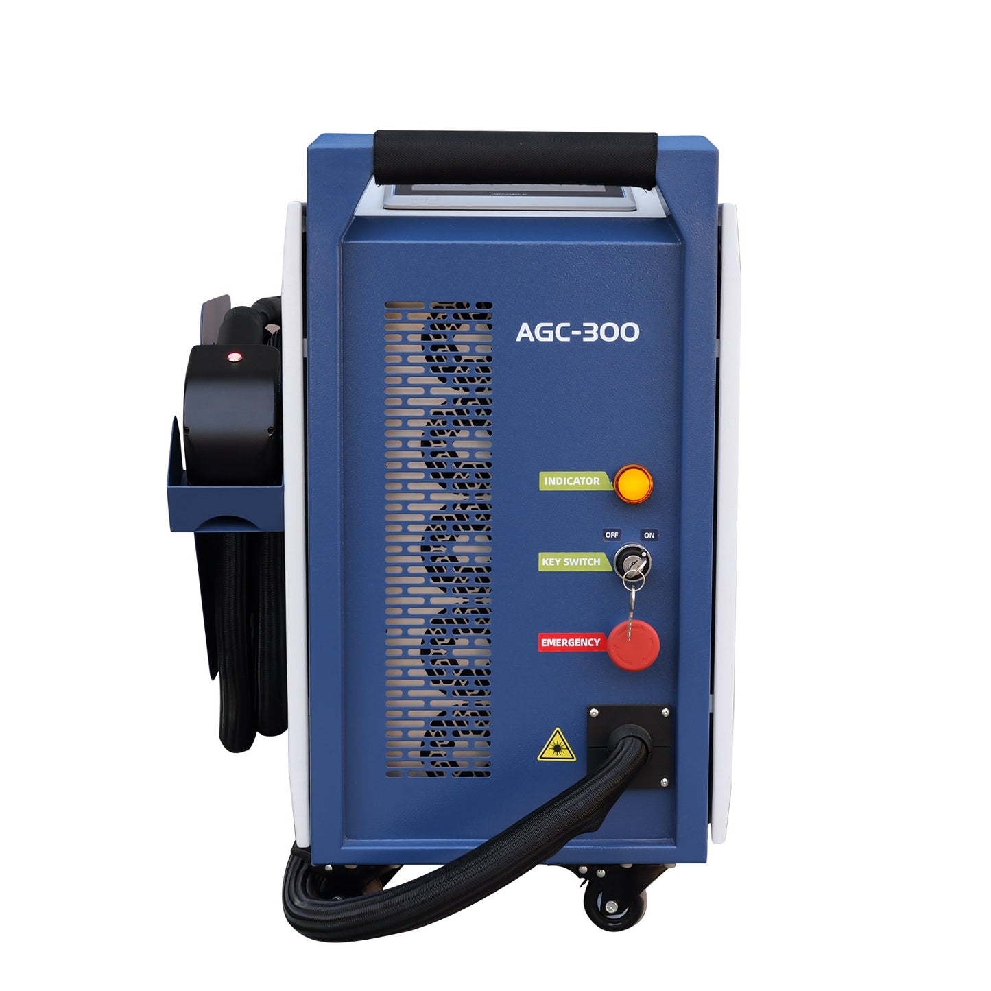 SFX Air-Cooled Pulse Laser Cleaning Machine AGC 300W 500W Laser Cleaner Rust Paint Varnish Coating Removal for Metal Wood and Stone