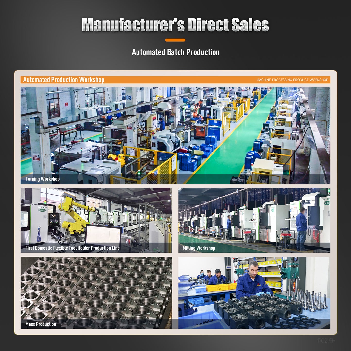SFX Laser BMT55 Driven Tool Holder Internal Clamping High Precision Tool Holder CNC Tool Holder