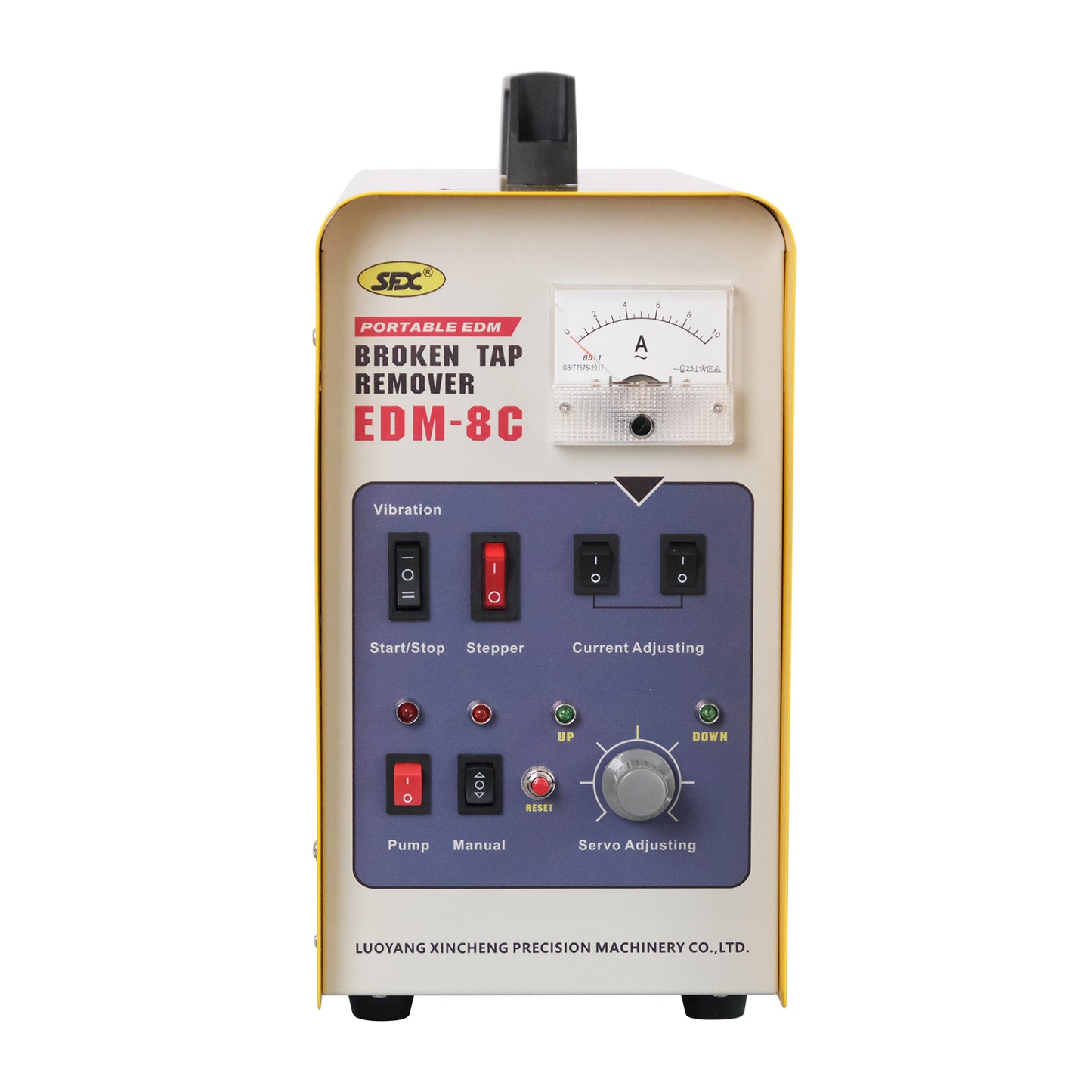 800W Depth Setting EDM Broken Tap Remover Portable Machine M2-M20 (5/64''-25/32'') Broken Tap Extractor
