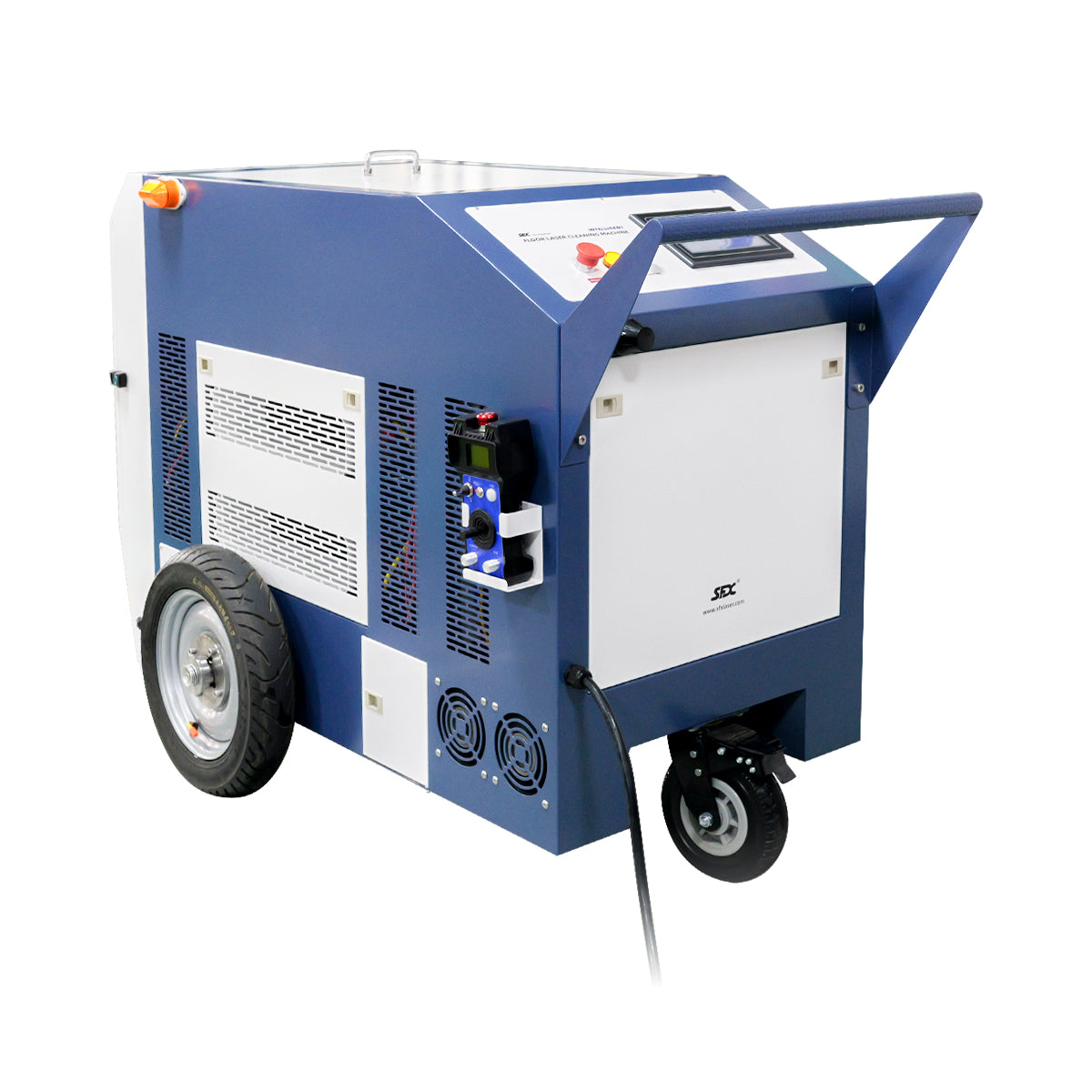 SFX Intelligent Floor Laser Cleaning Machine 3000W Fiber Laser Cleaner on Floor for Oil Rust Remover