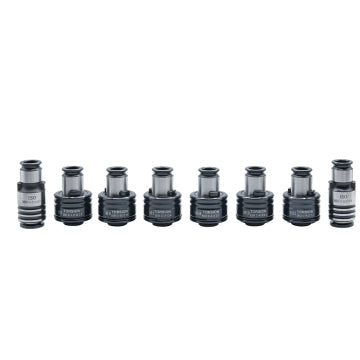 GT12 ISO Collets 8pcs Tapping Collets Chuck GT12 Tapping Adapters for M16R Tapping Machine M3 M4 M5 M6-M8 M10 M12 M14 M16