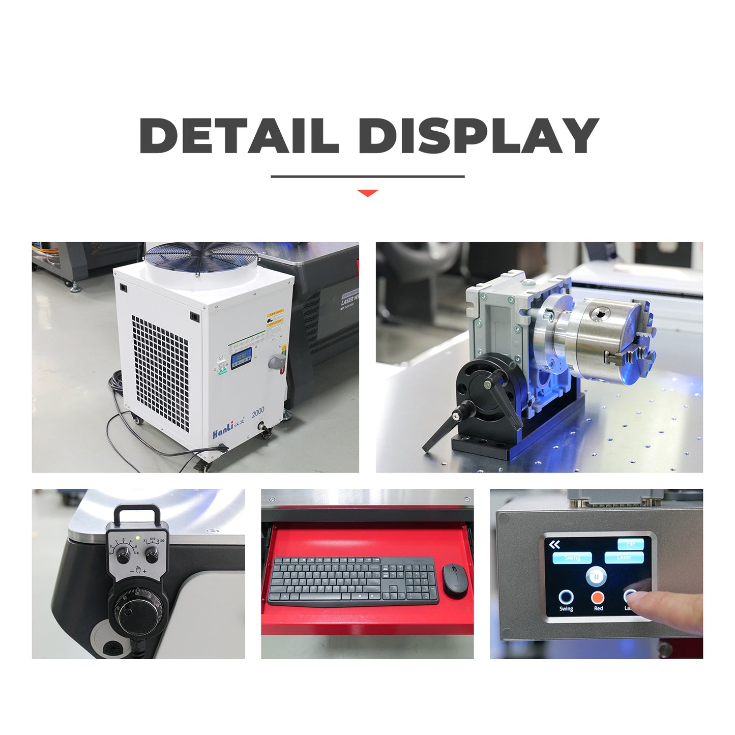 5 Axis Linkage Platform Automatic Laser Welding Machine Fiber Laser Welder 1500/2000/3000W