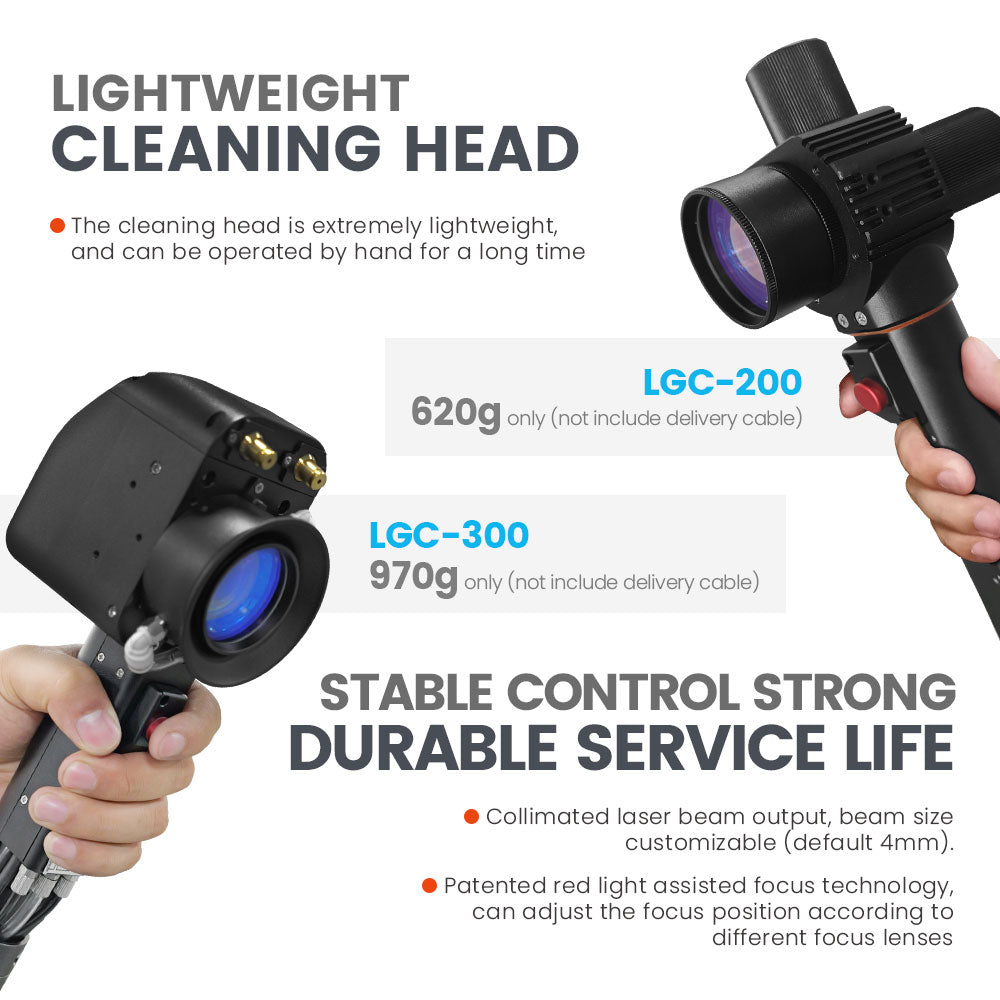 SFX Portable Handheld 200W Laser Cleaning Machine Laser Rust Removal Machine Laser Cleaner Tool