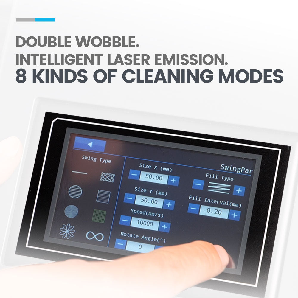 SFX Portable Handheld 200W Laser Cleaning Machine Laser Rust Removal Machine Laser Cleaner Tool