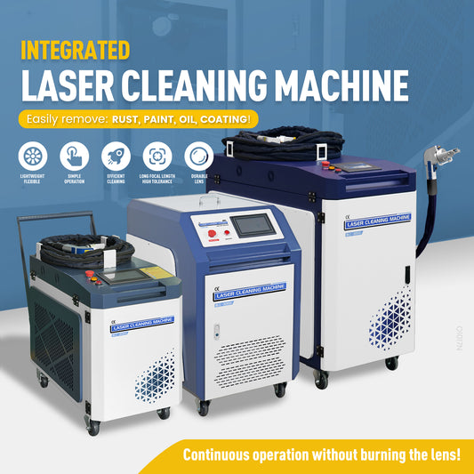 US Stock SFX Laser Cleaning Machine 1500W/3000W MAX Portable Handheld Laser Cleaner for Rust Paint Oil Oxide