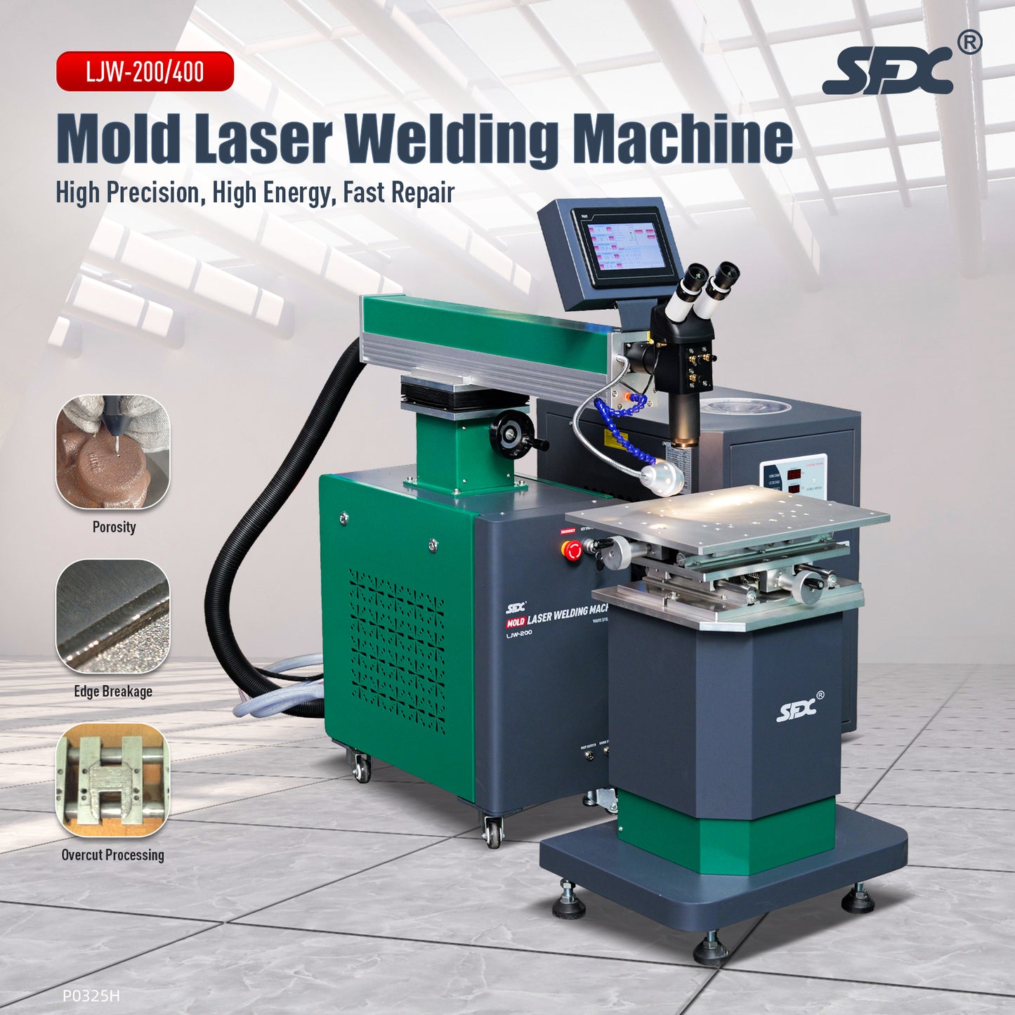 SFX 200W Mold Laser Welding Machine LJW-200 for High Precision Mold Repair