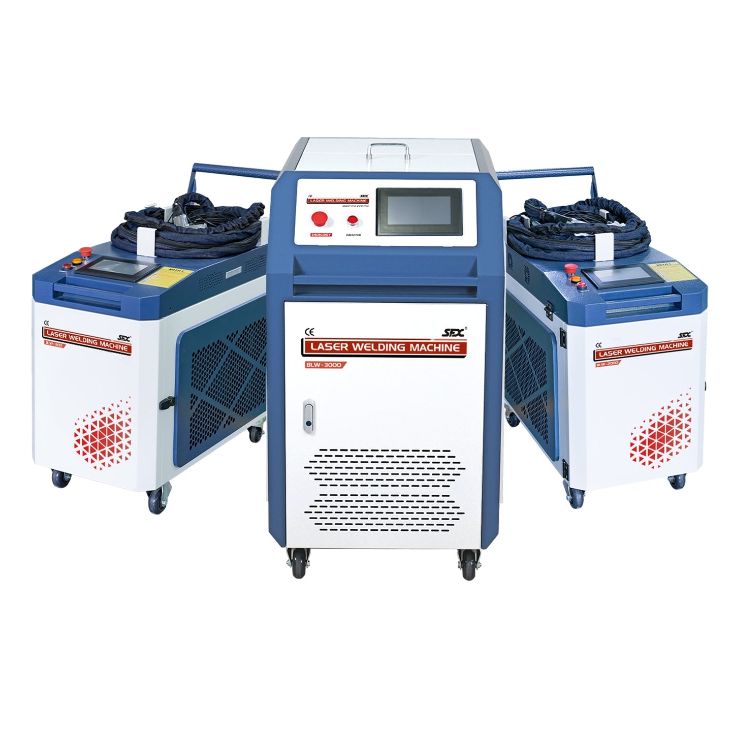 SFX 2-in-1 Integrated Laser Welding Machine BLW-1500W/2000W/3000W Handheld Fiber Laser Welder with Auto Wire Feeder