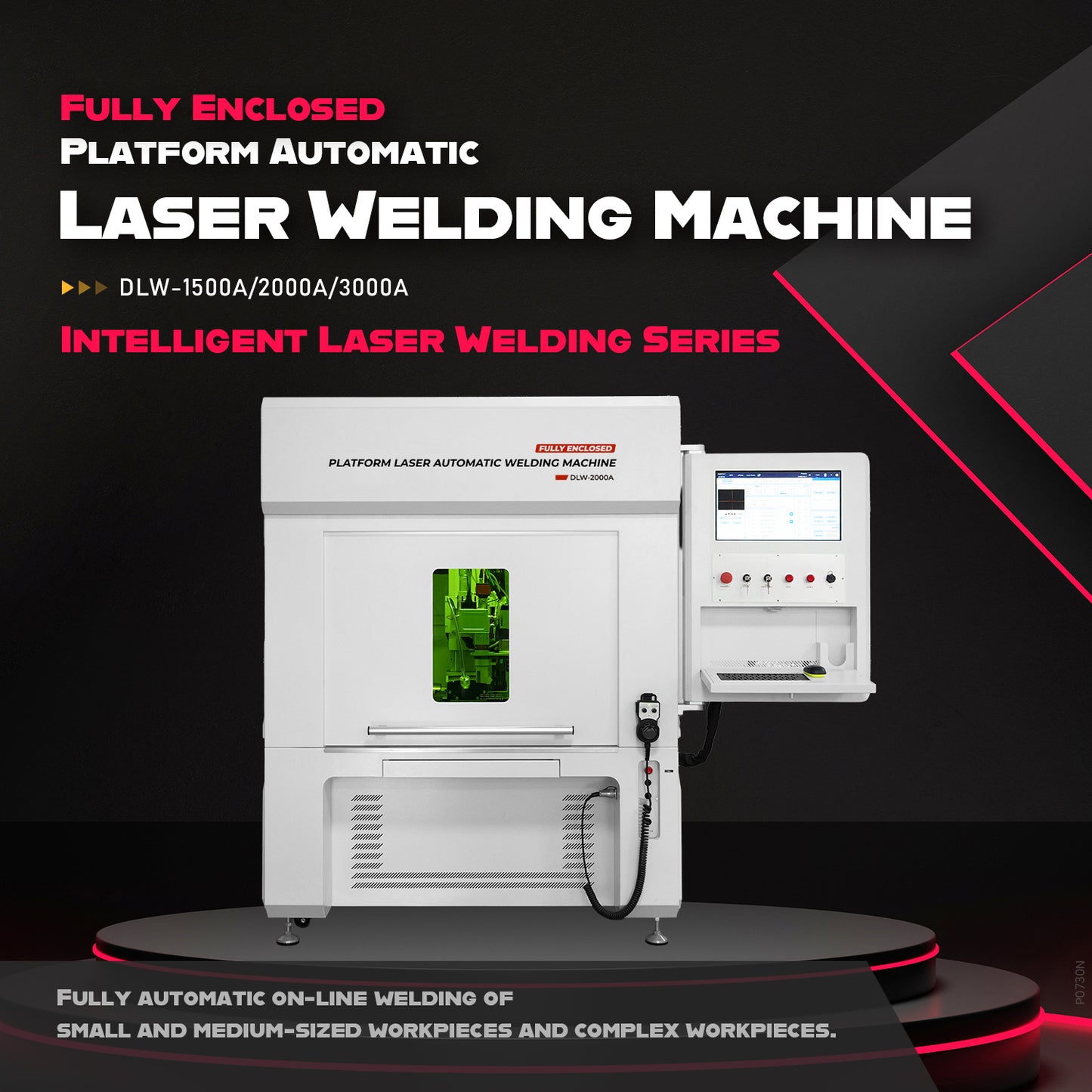 7 Axis Robot Automatic Fiber Laser Welding Machine 1500/2000/3000W Automatic for Industrial Use laser welding machine for stainless steel