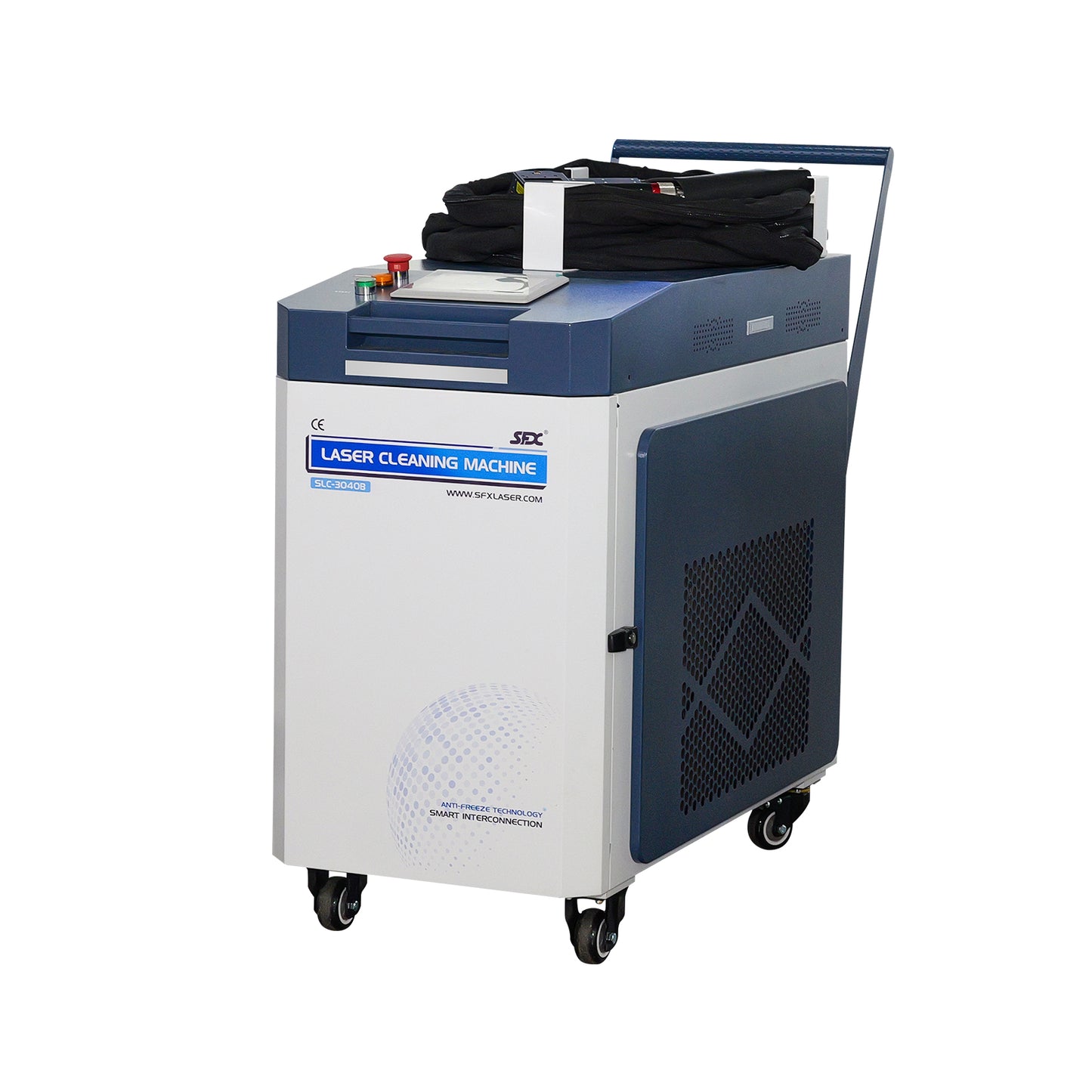 SFX 2000W/3000W Integrated Fiber Laser Cleaning Machine Laser Rust Oil Paint Remover