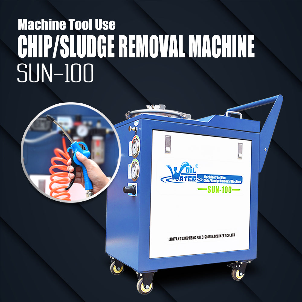 SUN-100 Chip Sludge Removal Machine for CNC Machine Cutting Fluid Clean Machine