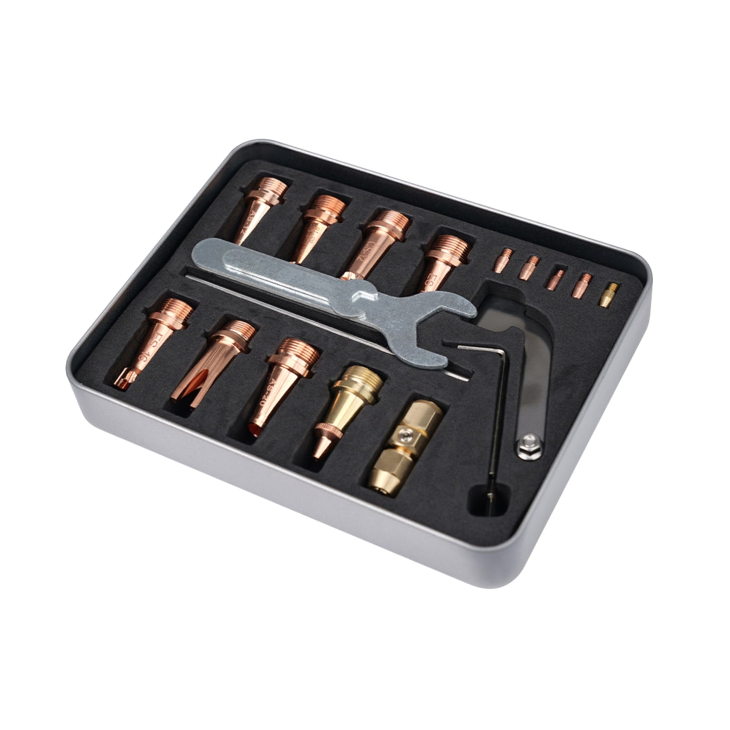 9Pcs Laser Welding Nozzles Welding Kit for SFX Air Cooled Laser Welding Machine