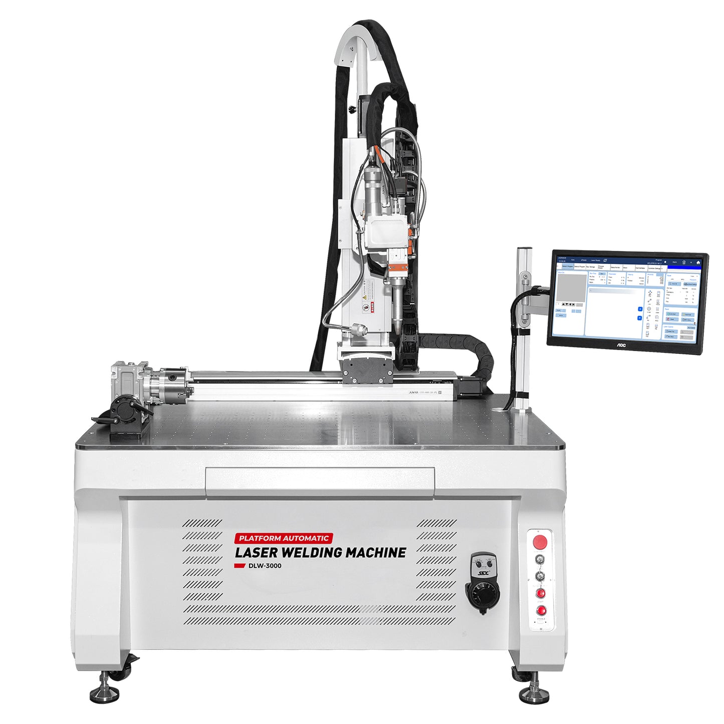 7 Axis Platform Automatic Laser Welding Machine Fiber Laser Welder 1500/2000/3000W Spot Size 0-5mm Laser Welding Machine for Metal