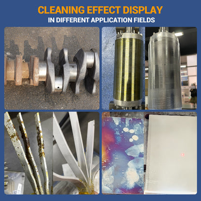 US Stock 90% New SFX 500W Air-Cooled Pulse Laser Cleaning Machine for Rust Paint Coating Removal