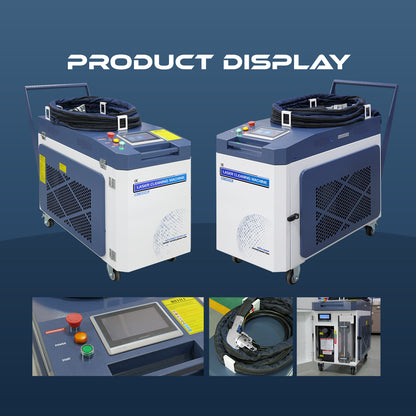 90% New SFX Laser Integrated Laser Cleaning Machine BLC-2000 Laser Rust Removal with Anti-Freeze Technology