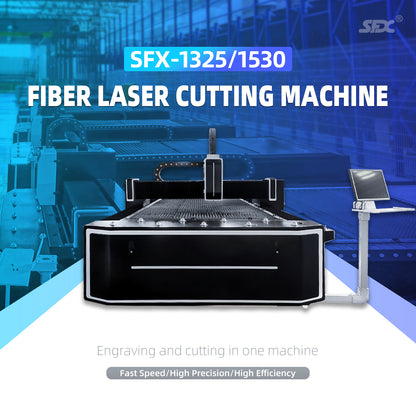 SFX 1530 Fiber Laser Cutting Machine 3000W 6000W CNC Metal Laser Cutter 1500x3000mm High Precision