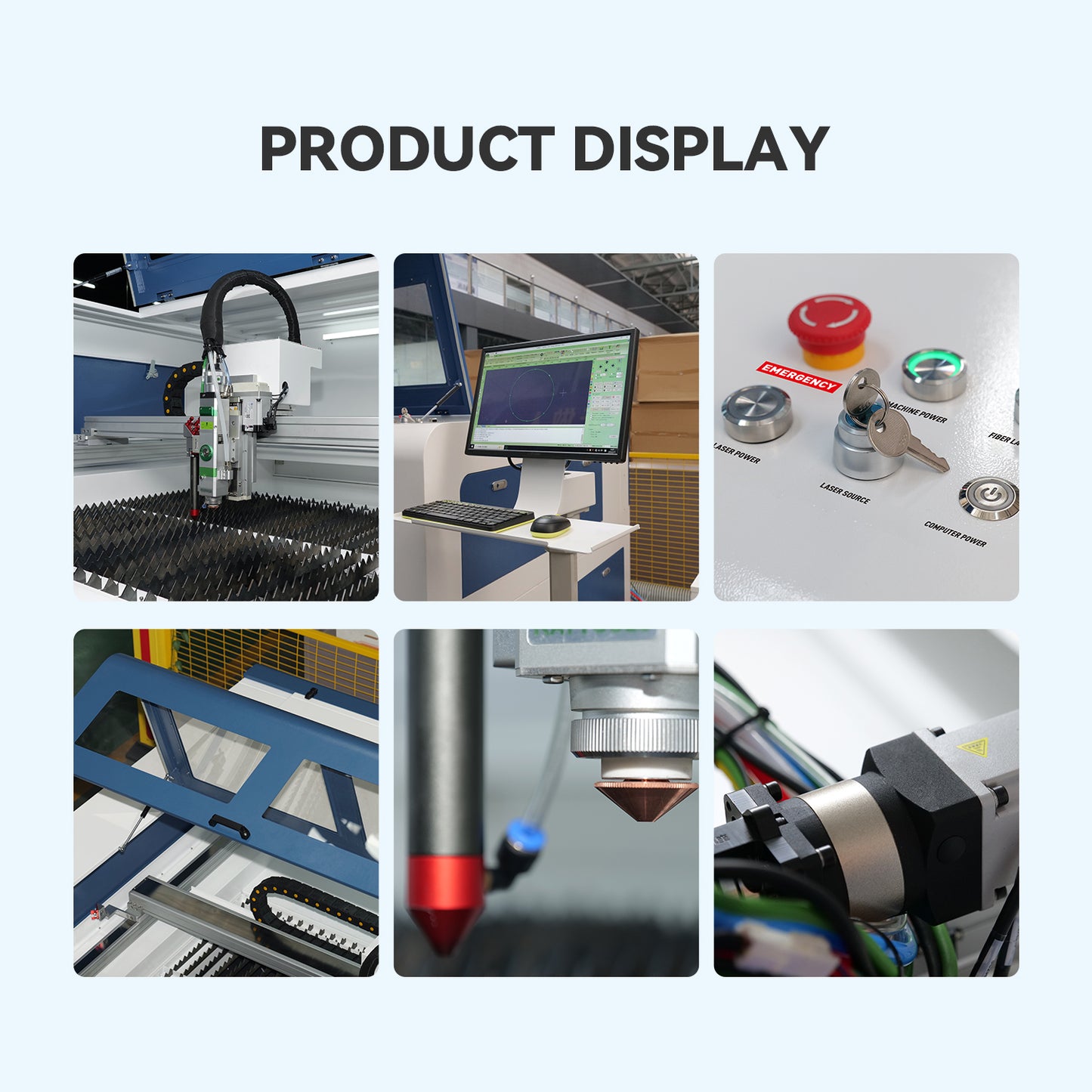 SFX Fiber & CO2 Integrated Cutting Machine SFX-1390FC 130/150/180W Laser Cutter With 1300*900mm Working Area