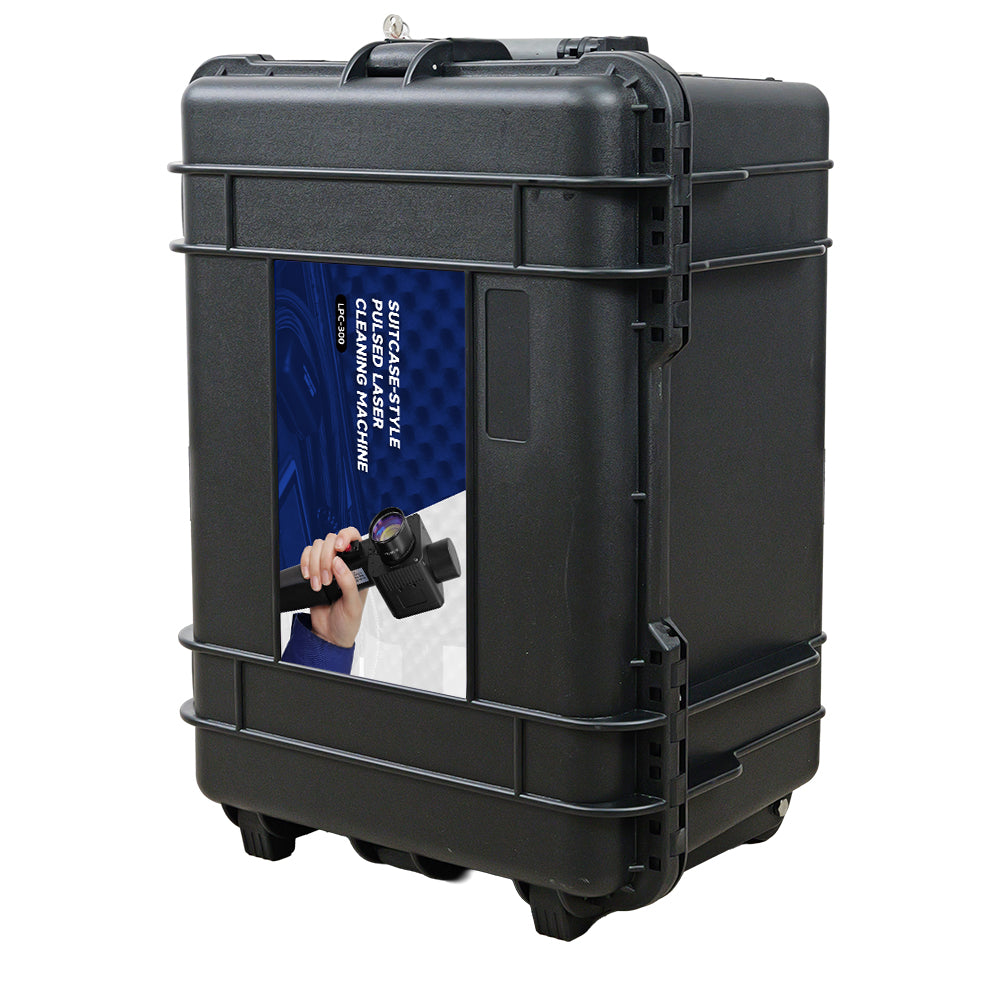 SFX 300W/ 500W Handheld Portable Laser Cleaner Trolley–Type Rust Paint Removal for wood cleaning