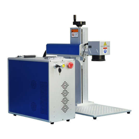 SFX JPT MOPA Fiber Laser Engraver 60W 100W 200W Laser Marking Machine EZCAD3.0 with Rotary for Metal Marking