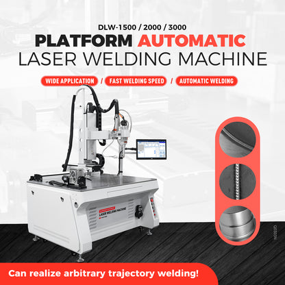 7 Axis Platform Automatic Laser Welding Machine Fiber Laser Welder 1500/2000/3000W Spot Size 0-5mm Laser Welding Machine for Metal