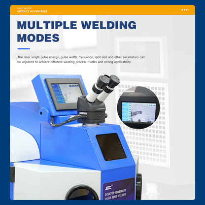 Jewelry Spot Welder 200W with CCD Function Jewelry Welding Machine for gold and sliver