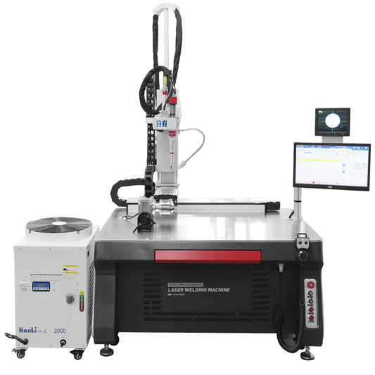 7 Axis Platform Automatic Laser Welding Machine Fiber Laser Welder 1500/2000/3000W Spot Size 0-5mm Laser Welding Machine for Metal