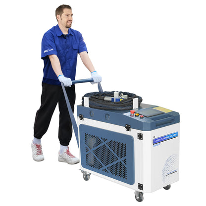 90% New SFX Laser Integrated Laser Cleaning Machine BLC-2000 Laser Rust Removal with Anti-Freeze Technology