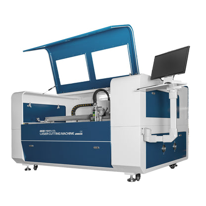 SFX Fiber & CO2 Integrated Cutting Machine SFX-1390FC 130/150/180W Laser Cutter With 1300*900mm Working Area