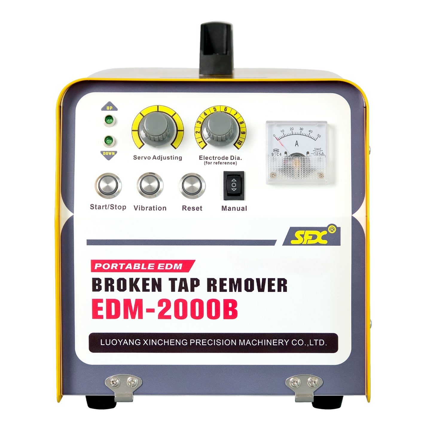 USA Stock SFX EDM-2000B Portable EDM Machine for Extracting M2-M30 Broken Screws Taps Drills Removal