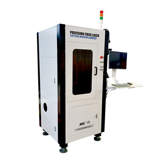SFX 1500W/ 2000W Laser Precision Fiber Laser Cutting Machine Auto Focus Laser Cutter for Metal Steel Aluminum 300*300mm Working Area