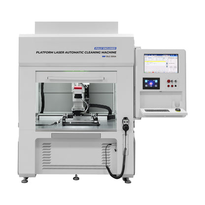 Automatic Fiber Laser Cleaning Machine 300/500W Fully Enclosed Platform 3/5 Axis Linkage Automatic Fiber Laser Cleaner