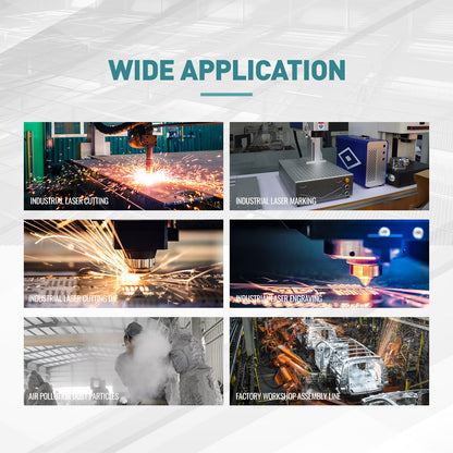 Purificador de humo SFX, extractor de humos de alta eficiencia para máquinas de limpieza, soldadura y marcado láser.