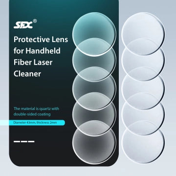 3 Pcs/10 Pcs SFX Protective Lens for BLC 1000W/1500W/2000W/3000W Laser Cleaning Machine Laser Rust Remover