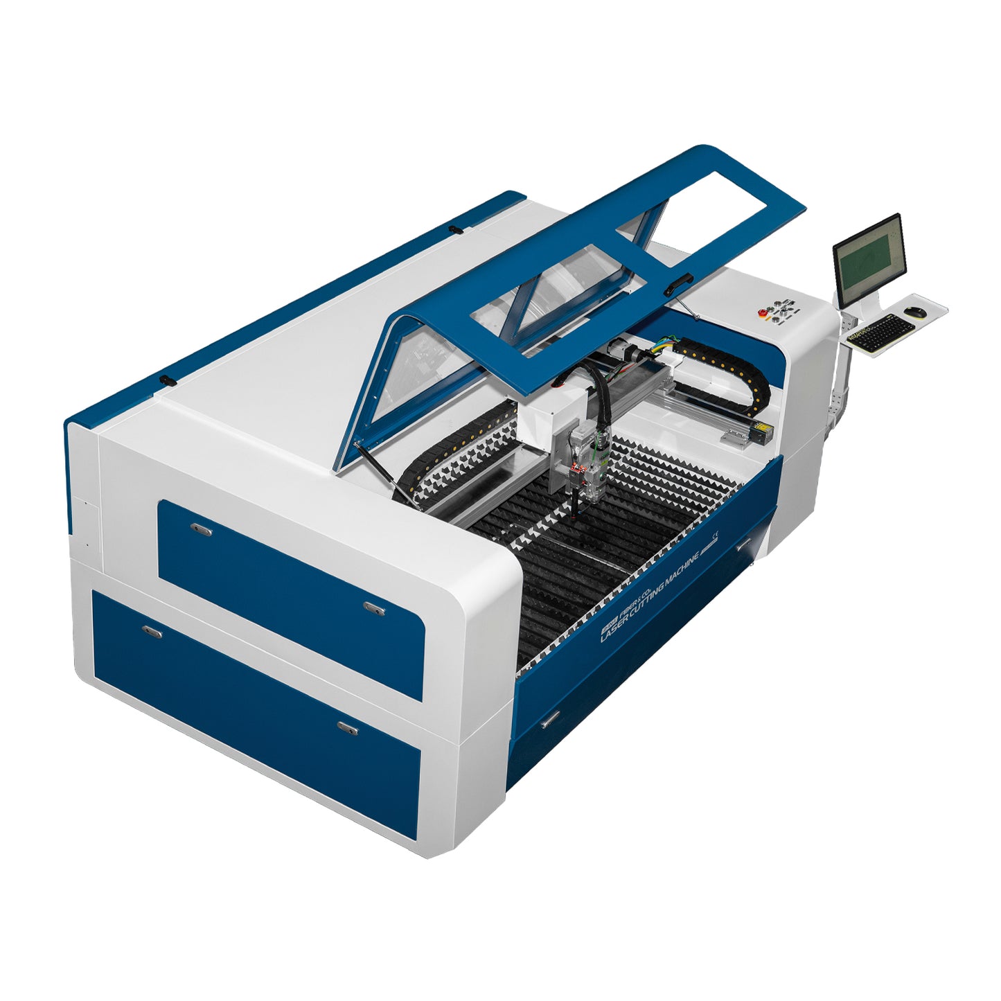 SFX Fiber & CO2 Integrated Cutting Machine SFX-1390FC 130/150/180W Laser Cutter With 1300*900mm Working Area