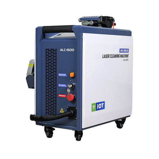 US Stock SFX 1500W Air-cooled Continuous Laser Cleaning Machine ALC-1500 for Rust Paint Oil Stains Graffiti Removal