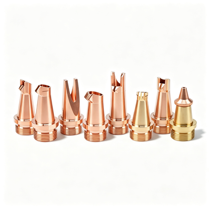 5pcs Nozzles of Laser Welding Machine Laser Welding Nozzle Thread Diameter M16 for Fiber Laser Welder