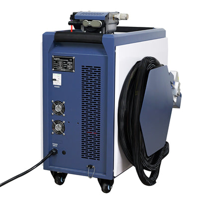 US Stock SFX 1500W Air-cooled Continuous Laser Cleaning Machine ALC-1500 for Rust Paint Oil Stains Graffiti Removal