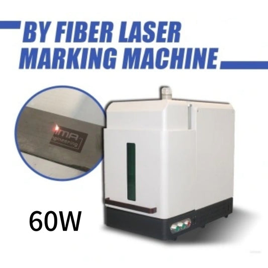 60W SFX Fiber Laser Enclosed Mopa Fiber Laser Marking Machine Fiber Laser Engraver Laser Marker with Rotary Axis