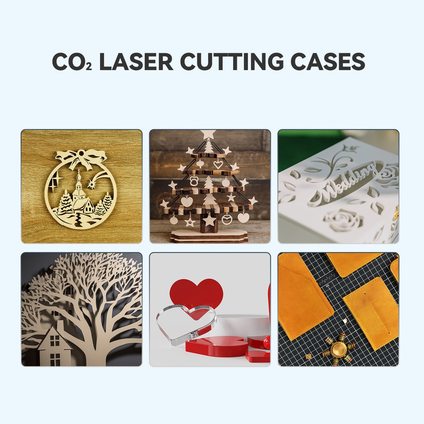 SFX Fiber & CO2 Integrated Cutting Machine SFX-1390FC 130/150/180W Laser Cutter With 1300*900mm Working Area