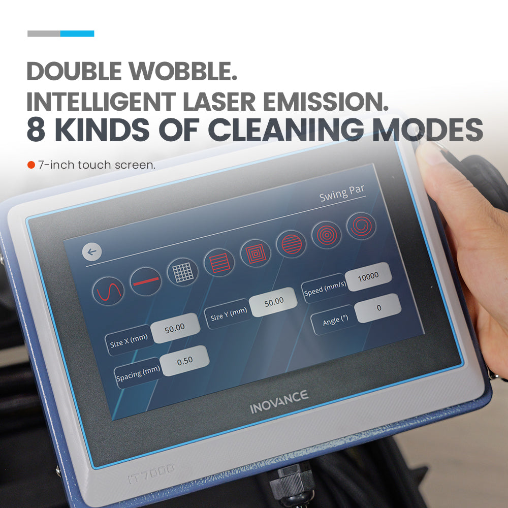 SFX 300W/ 500W Handheld Portable Laser Cleaner Trolley–Type Rust Paint Removal for wood cleaning